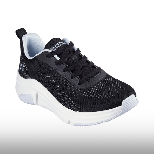 Skechers Bobssparrowflex Leadin Mujer Negro Blanco