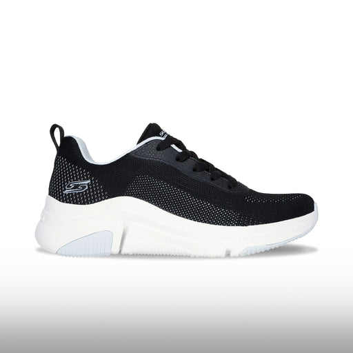 Skechers Bobssparrowflex Leadin Mujer Negro Blanco