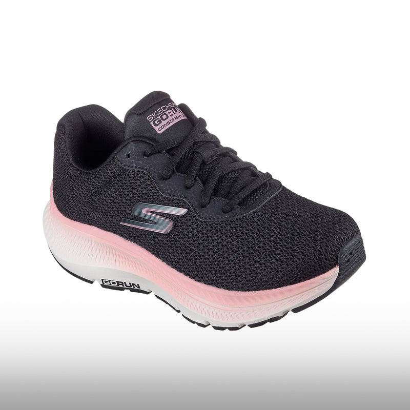 Skechers GO RUN Consistent 2.0 Fast Pace Mujer Black Mauve