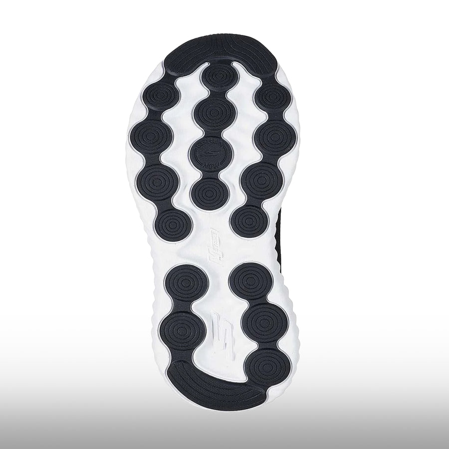 Skechers Go Run Now Mujer Black White
