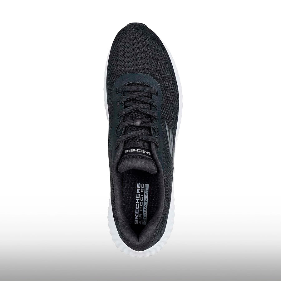 Skechers Go Run Now Mujer Black White