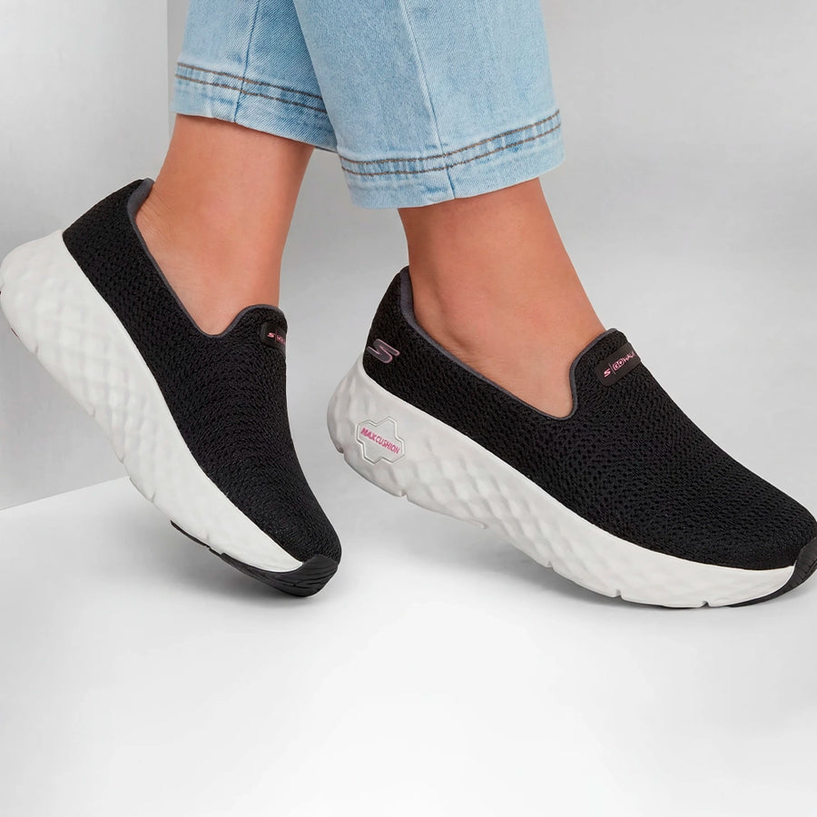 Skechers Go Walk Max Cushioning Flex Stormi Mujer Black