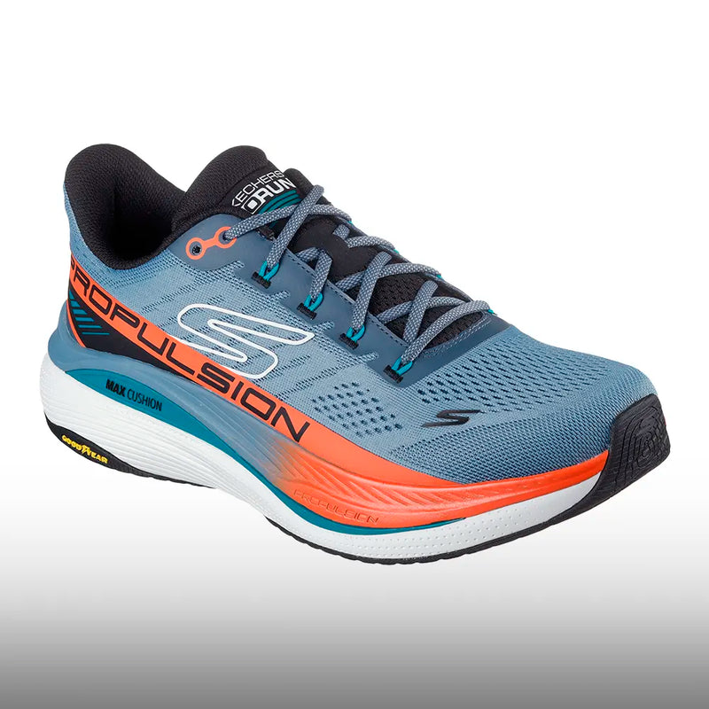 Skechers Max Cushioning Propulsion Hombre Blue