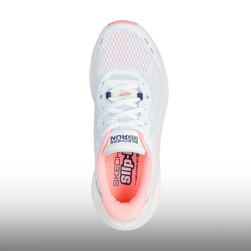 Skechers Slip-ins Max Cushioning Glide-Step Mujer White Pink
