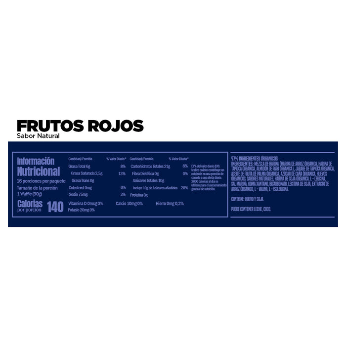 Gu Energy Waffles SB - Frutos Rojos