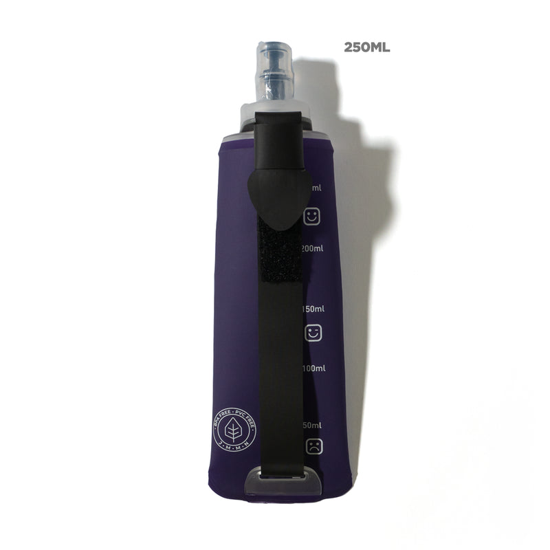 Termo Soft Flask Con Correa 250ml Morado