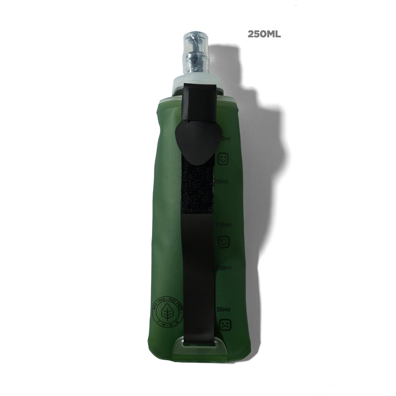 Termo Soft Flask Con Correa 250ml Verde Oscuro