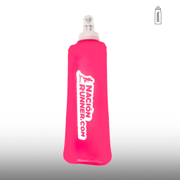 Termo Soft Flask Con Correa 250ml Rosado