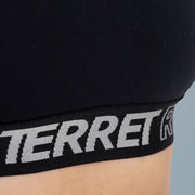 Terret Top Run Mujer Negro
