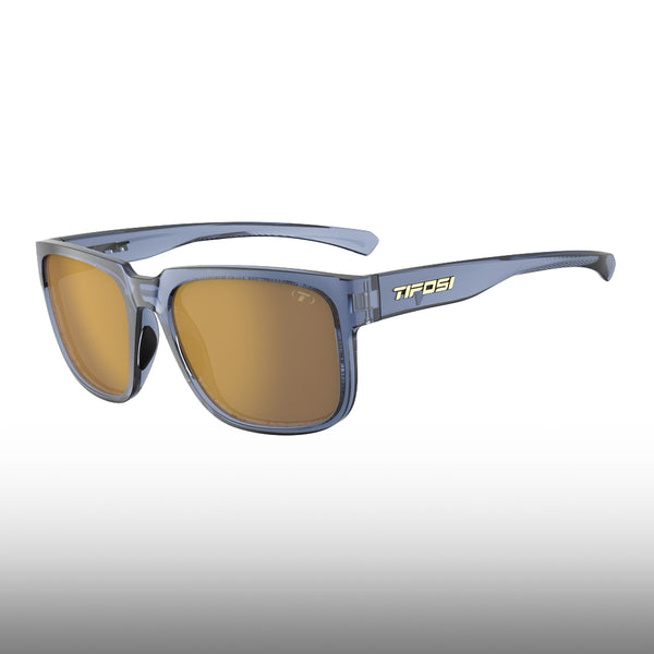 Tifosi Shumo Crystal Denim Gold Mirror