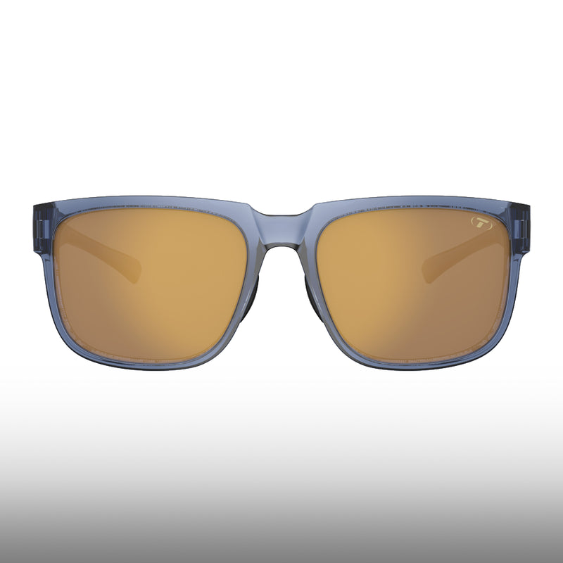 Tifosi Shumo Crystal Denim Gold Mirror