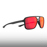 Tifosi Optics Salto Blackout Smoke Red Mirror