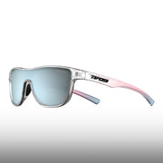 Tifosi Sizzle Avant Clear Frame Smoke Bright Blue Mirror