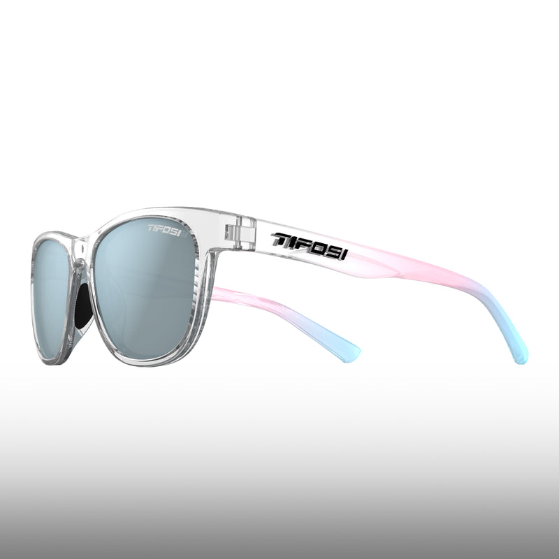 Tifosi Swank Avant Clear Frame Smoke Bright Blue