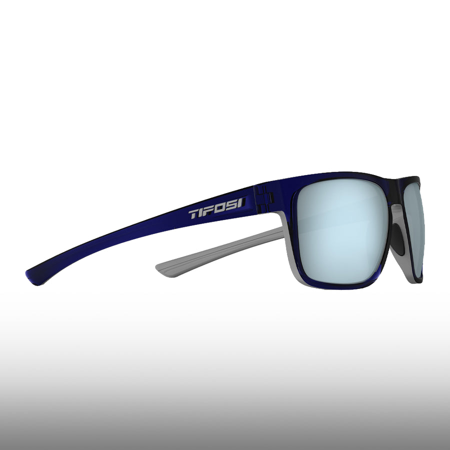 Tifosi Swick Midnight Navy Frame Smoke Bright Blue Lens