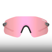 Tifosi Vogel SL Crystal Clear Frame Pink Mirror Lens