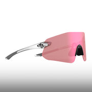 Tifosi Vogel SL Crystal Clear Frame Pink Mirror Lens
