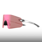Tifosi Vogel SL Crystal Clear Frame Pink Mirror Lens