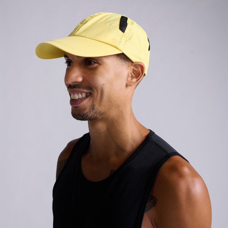 2XU Gorra Run Pixel Lemon