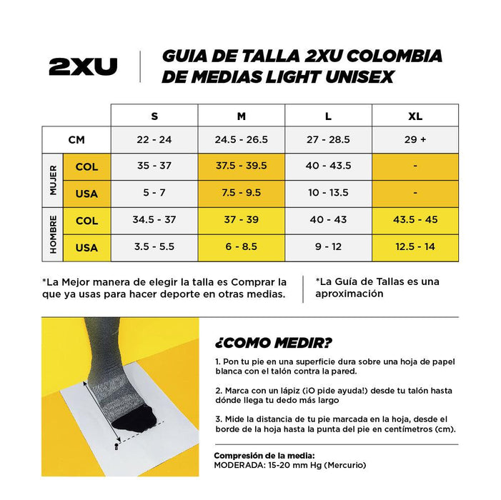 2XU Media Vectr Light Cushion 1/4 Crew Blanco