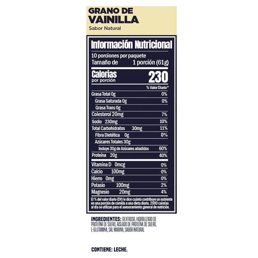 Gu Energy Recuperante Protein Roctane 60g Sin Cafeína - Vainilla - Nación Runner Colombia