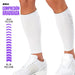 2XU Pantorrillera Compression Calf Blanca