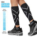 2XU Pantorrillera Compression Calf Negra