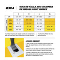 2XU Media Tobilleras 3 Pack Unisex
